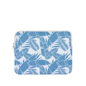 *14in Blue Tropical Laptop Case