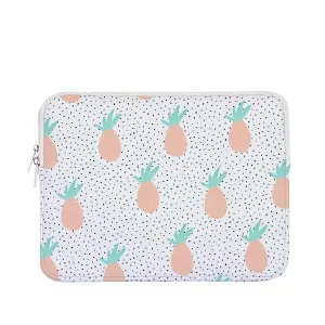 *15.5in Pineapples and Polka Dots Laptop Case