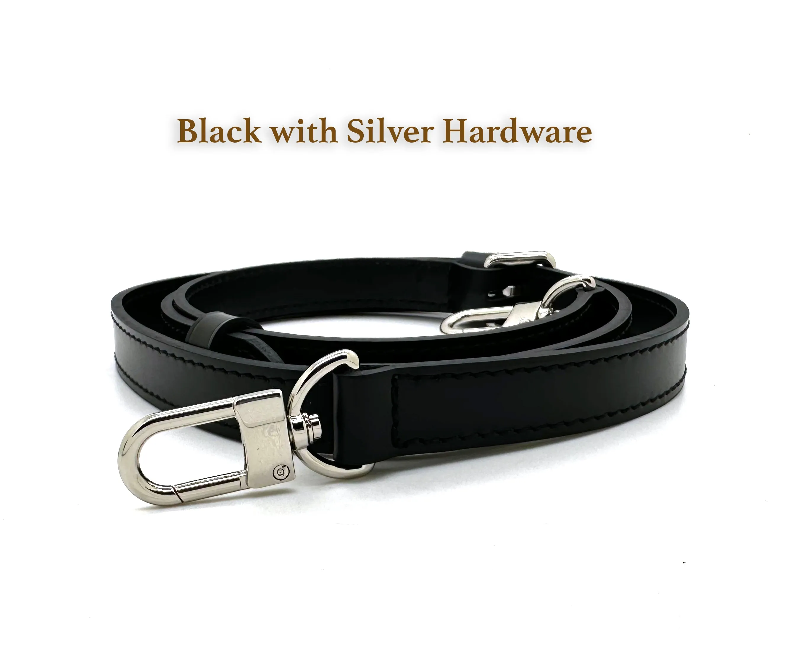 18mm - 3/4 Leather Adjustable Strap - 2 sizes - 6 colors