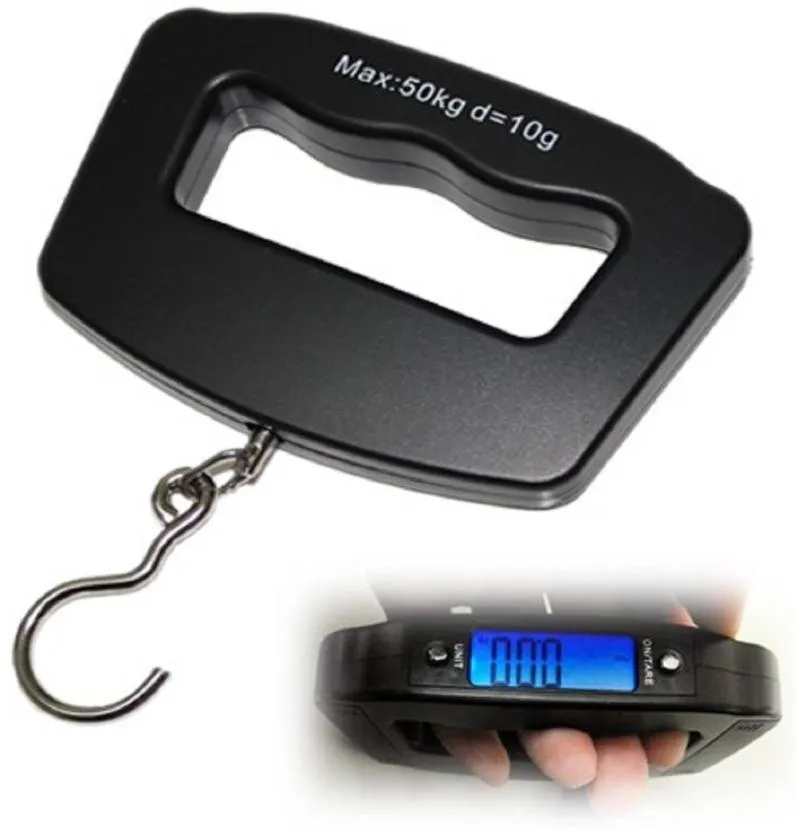 50 kg - 10 g Mini Weight Balance Digital Portable Electronic Luggage Handle shape