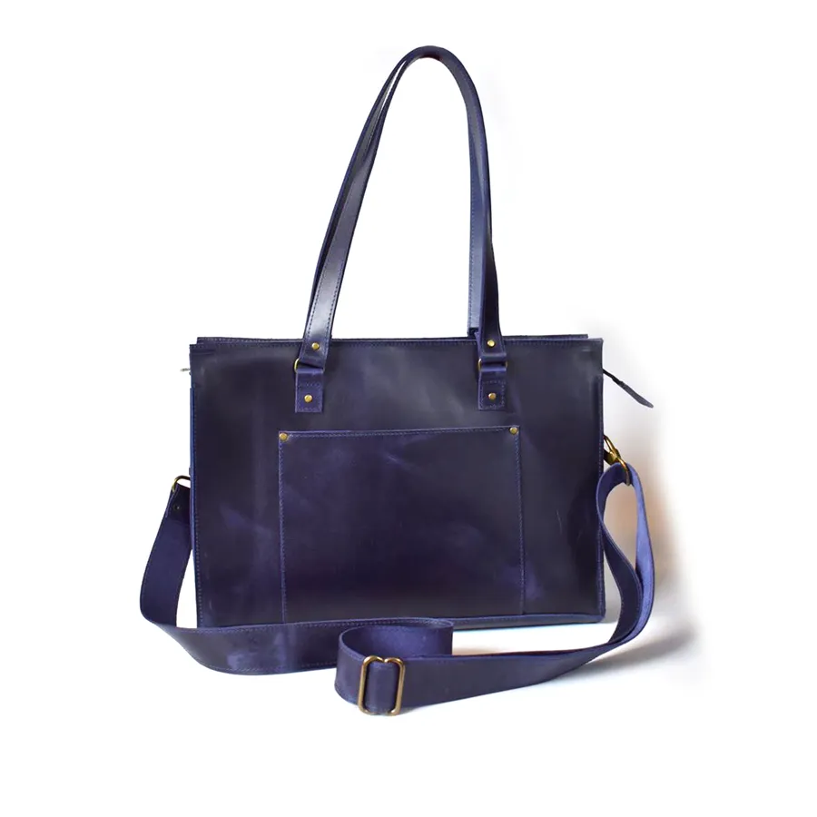 Andean Laptop Bag in Navy