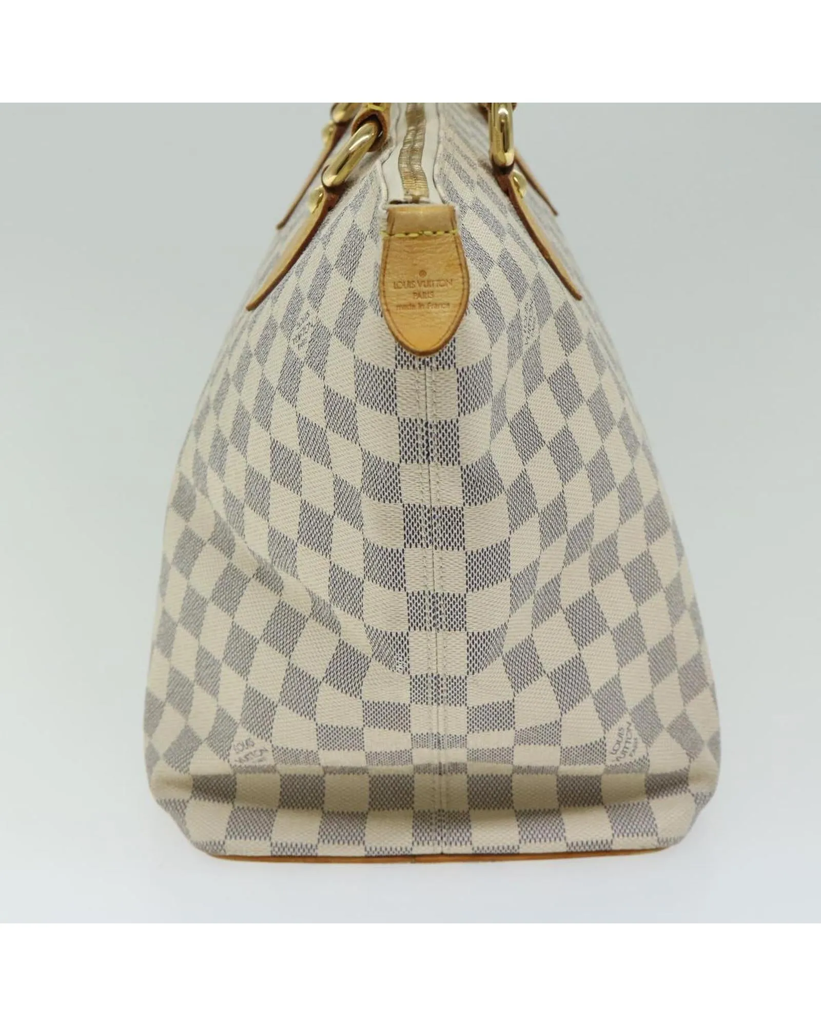 Authentic Damier Azur Tote Bag with MM Size by Louis Vuitton