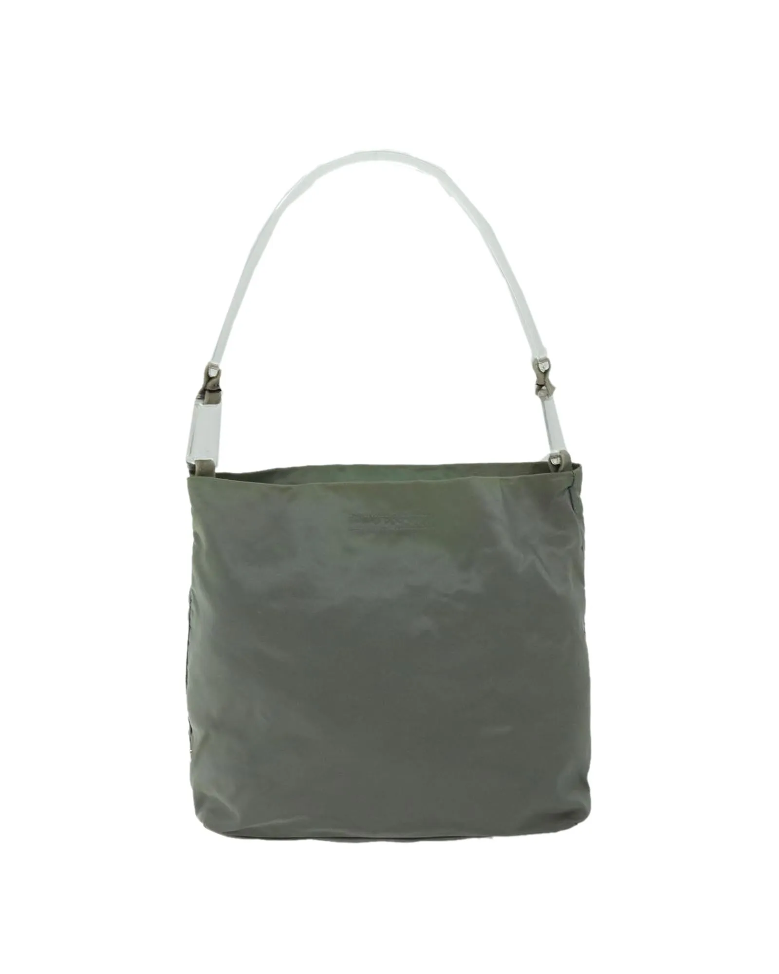 Authentic Khaki Nylon Shoulder Bag