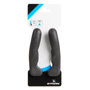 Bicycle grips ergonomic black Decathlon