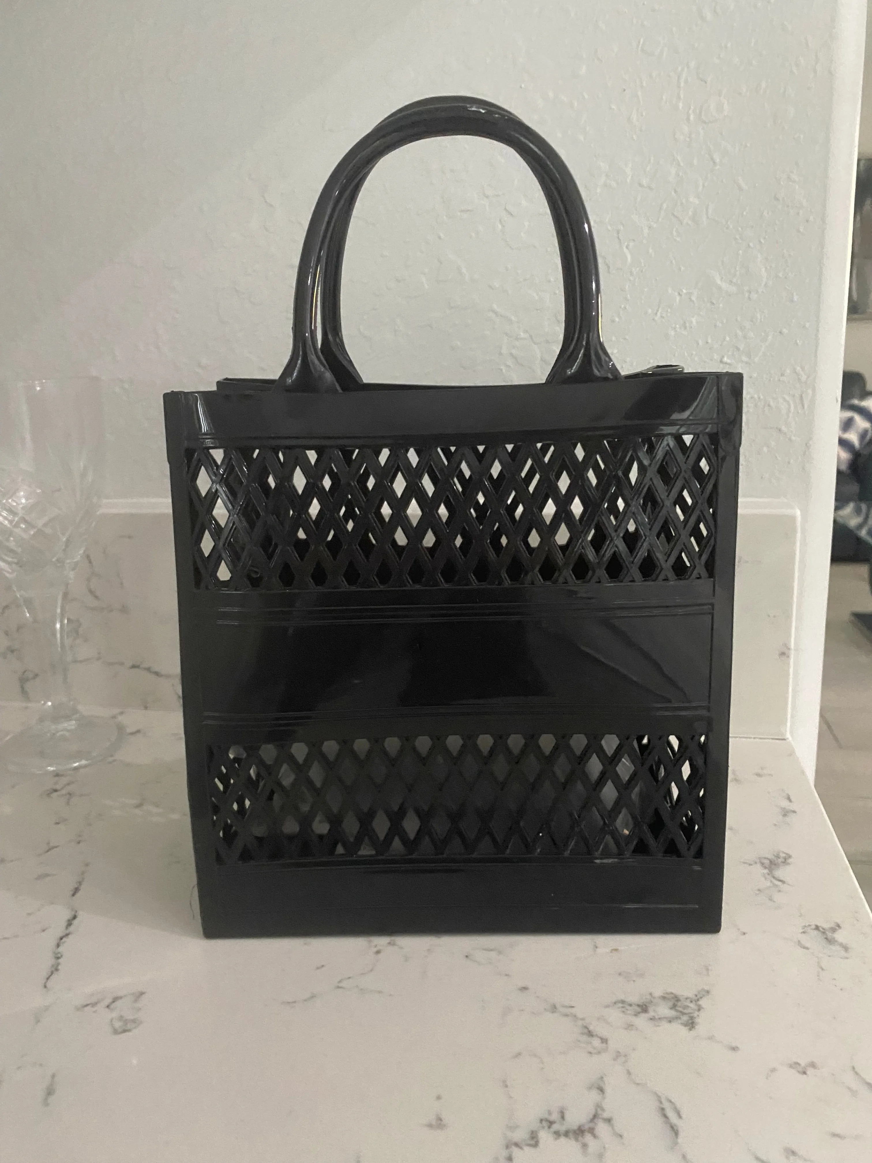 Black Jelly Purse