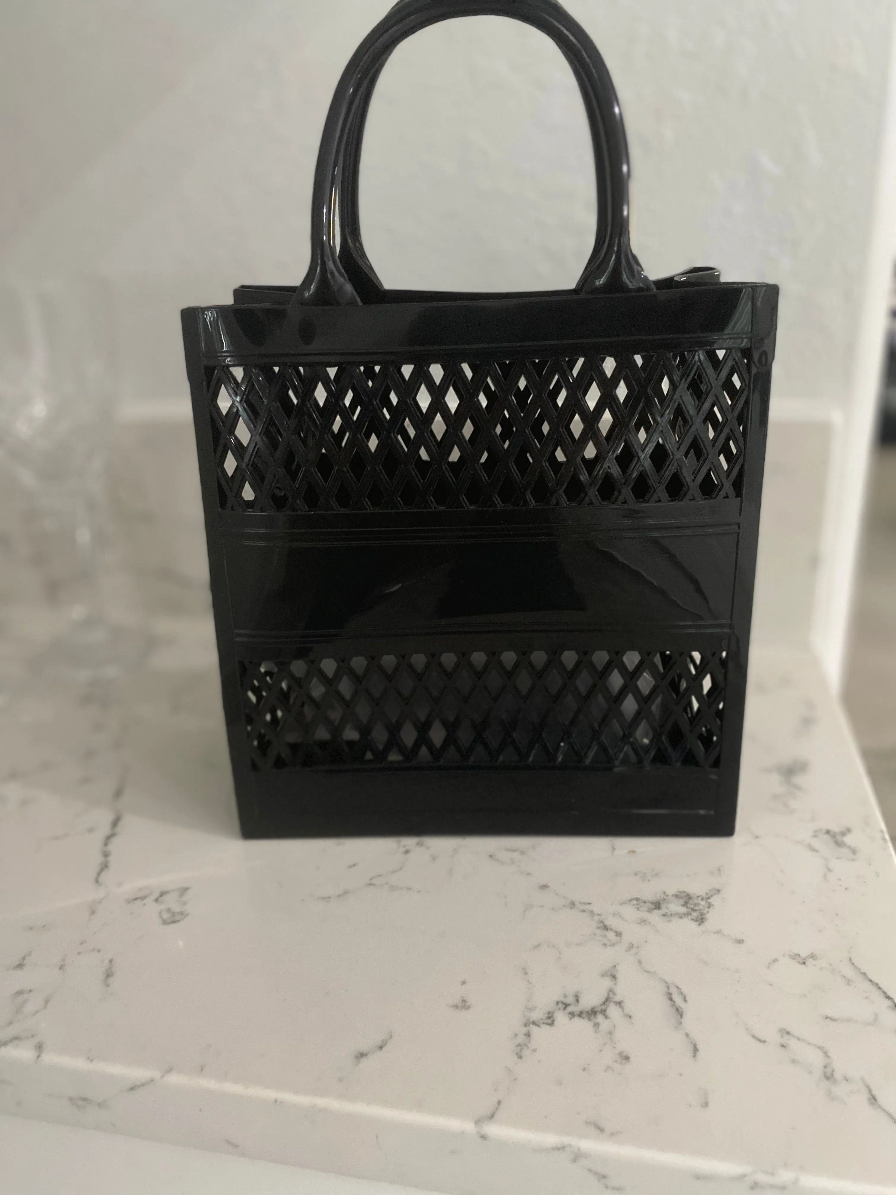 Black Jelly Purse