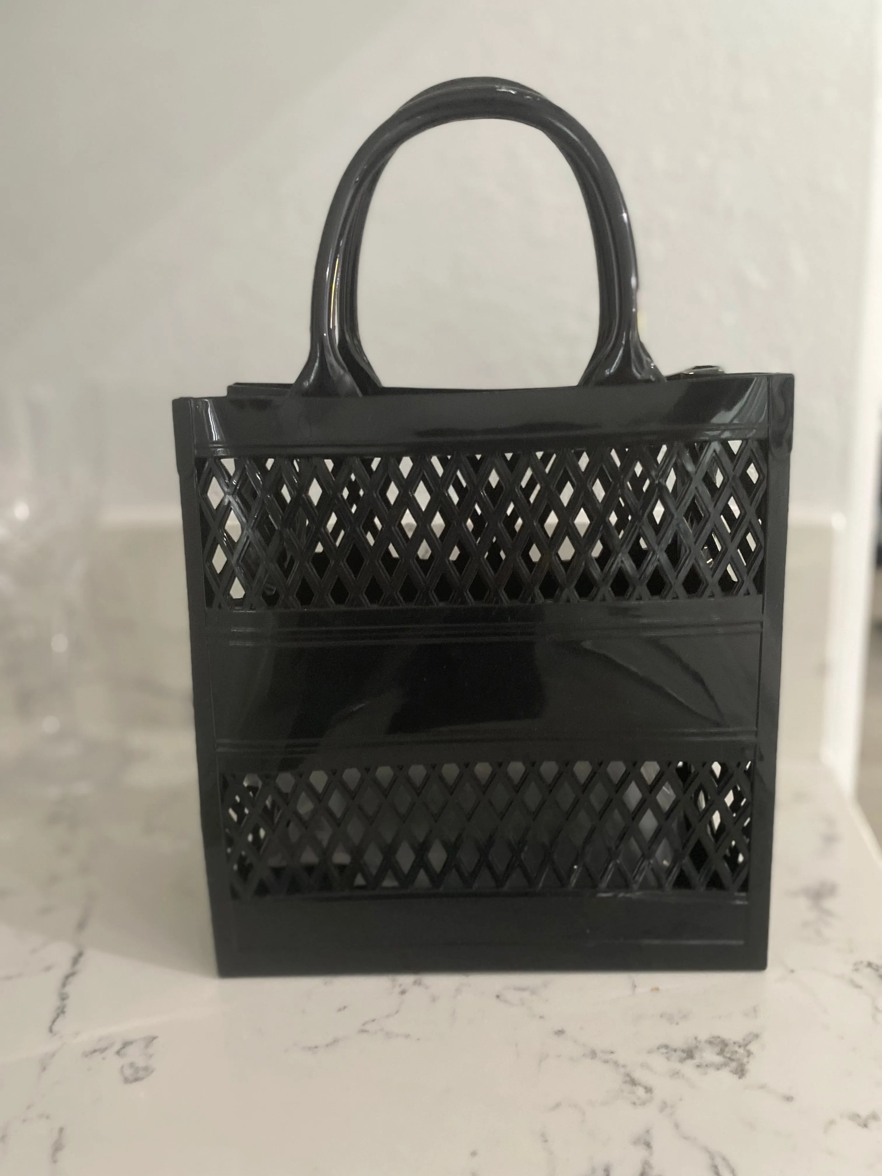 Black Jelly Purse