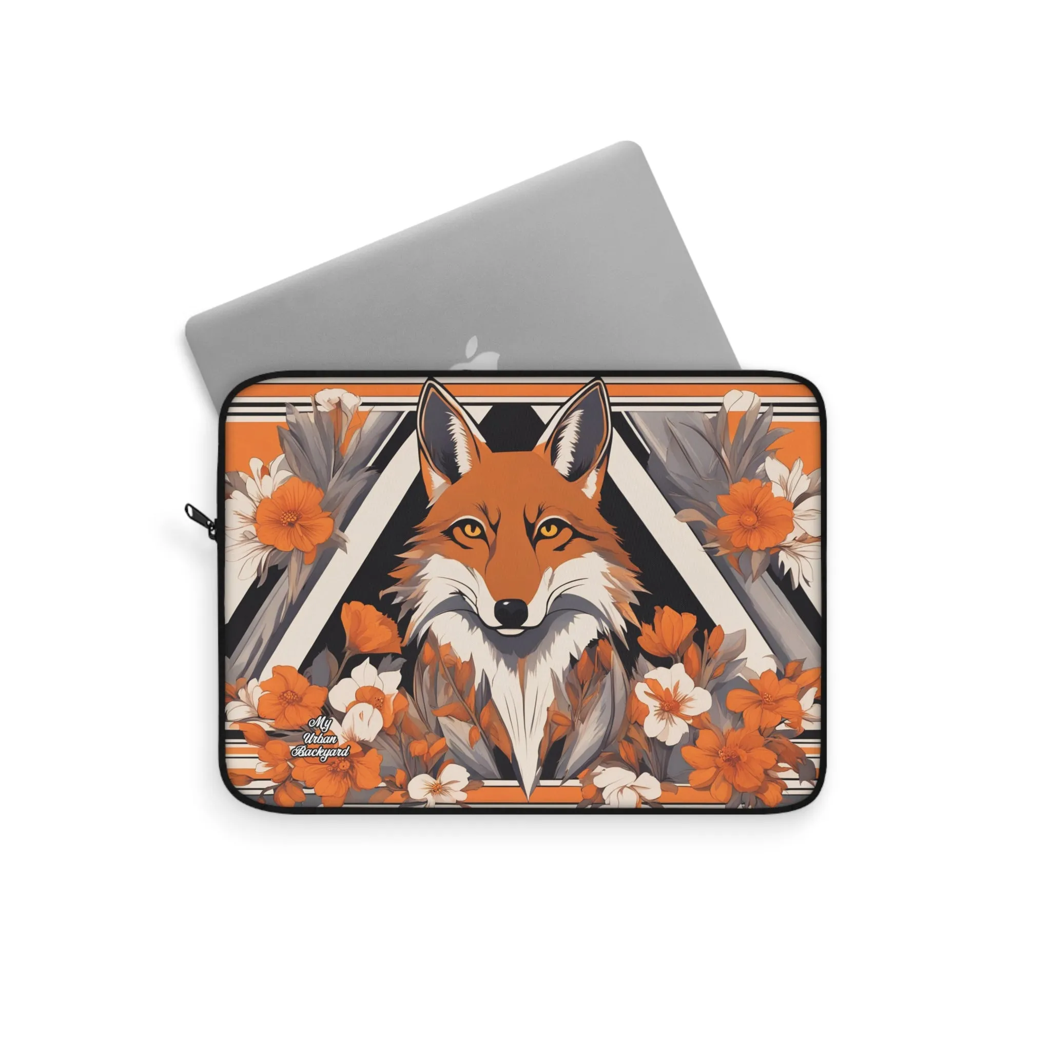 Brown Urban Coyote, Laptop Carrying Case, Top Loading Sleeve for School or Work