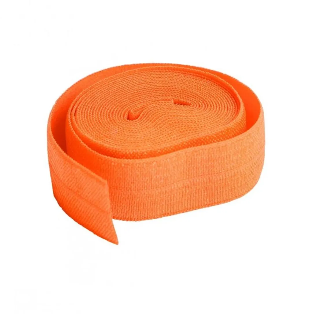 ByAnnie's 3/4" Fold-Over Elastic 2 Yard Package Pumpkin