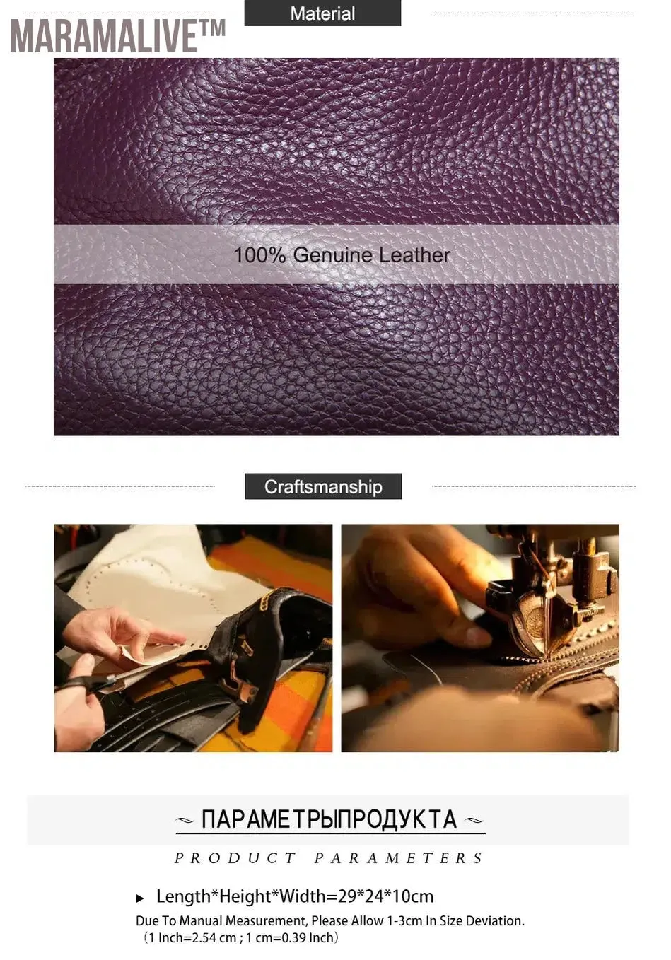 Charm Purple Women Shoulder Bag 100% Genuine Leather Hobos Fashion Lady Messenger Crossbody Purse Elegant Female Handbag