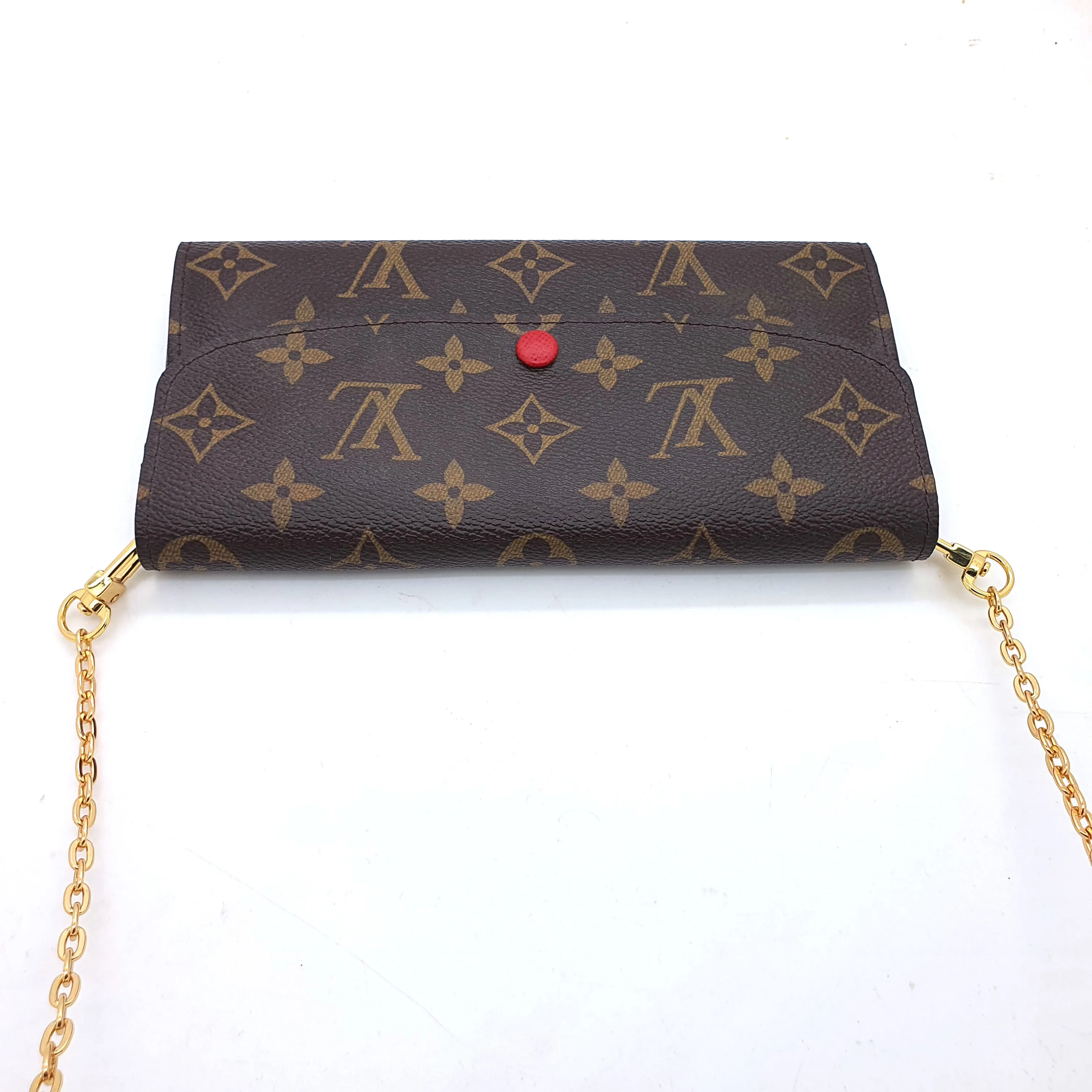 Crossbody Chain Conversion Kit For Wallets (Designer Purse Sarah, Emilie, Chanel Wallets and more)