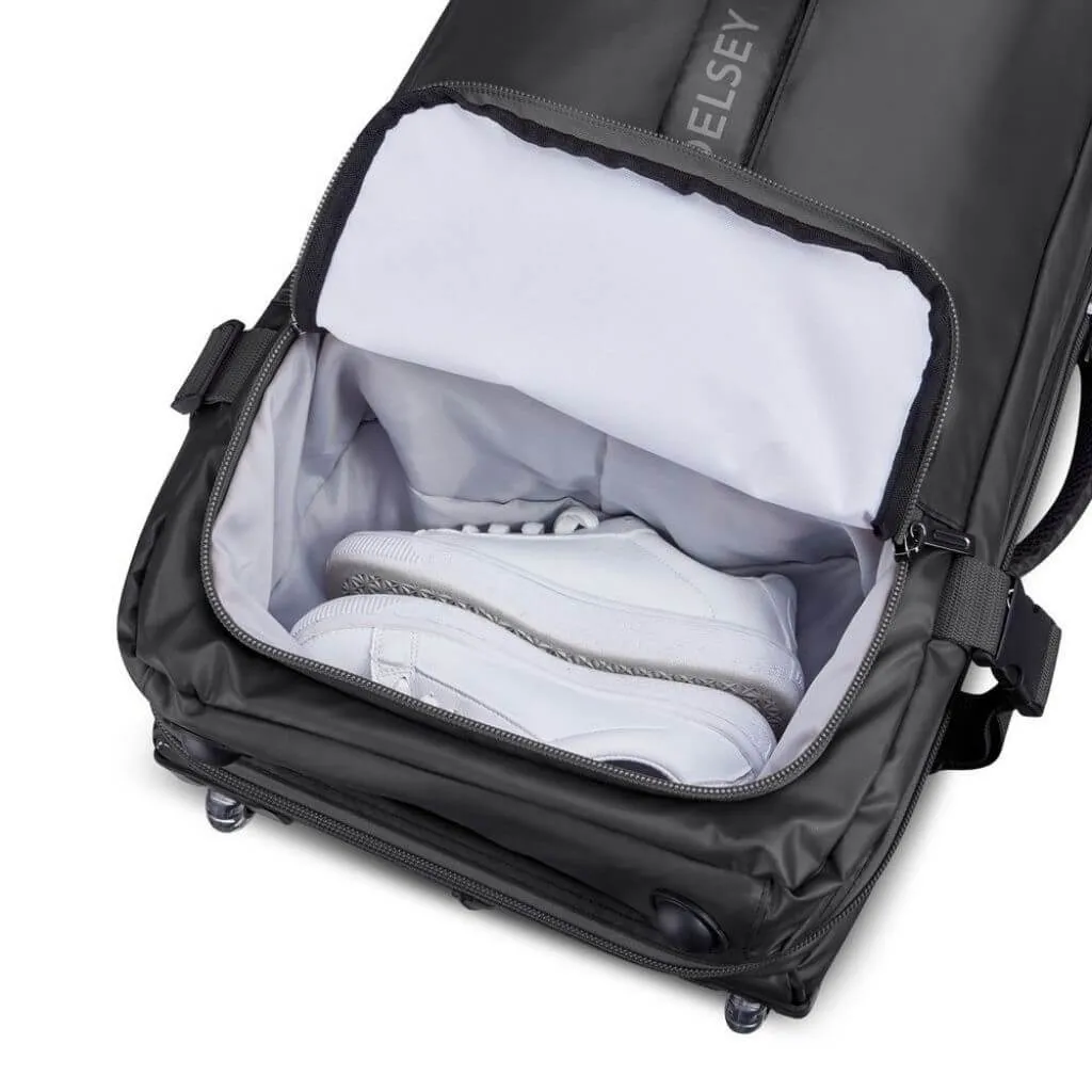 Delsey Raspail Trolley Duffle Medium 64cm Luggage - Black