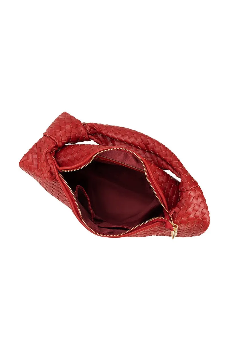 Chic Drew Small Top Handle Bag Made from Recycled Materials