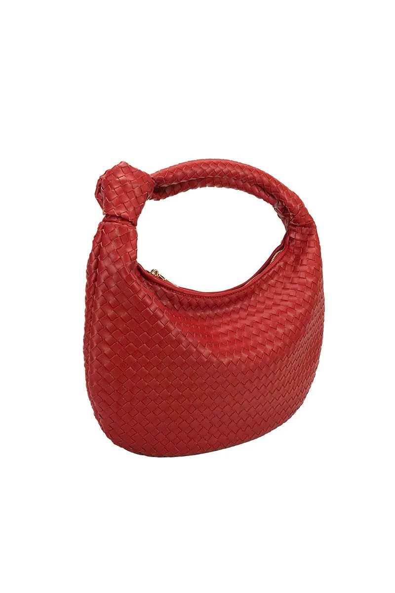 Chic Drew Small Top Handle Bag Made from Recycled Materials