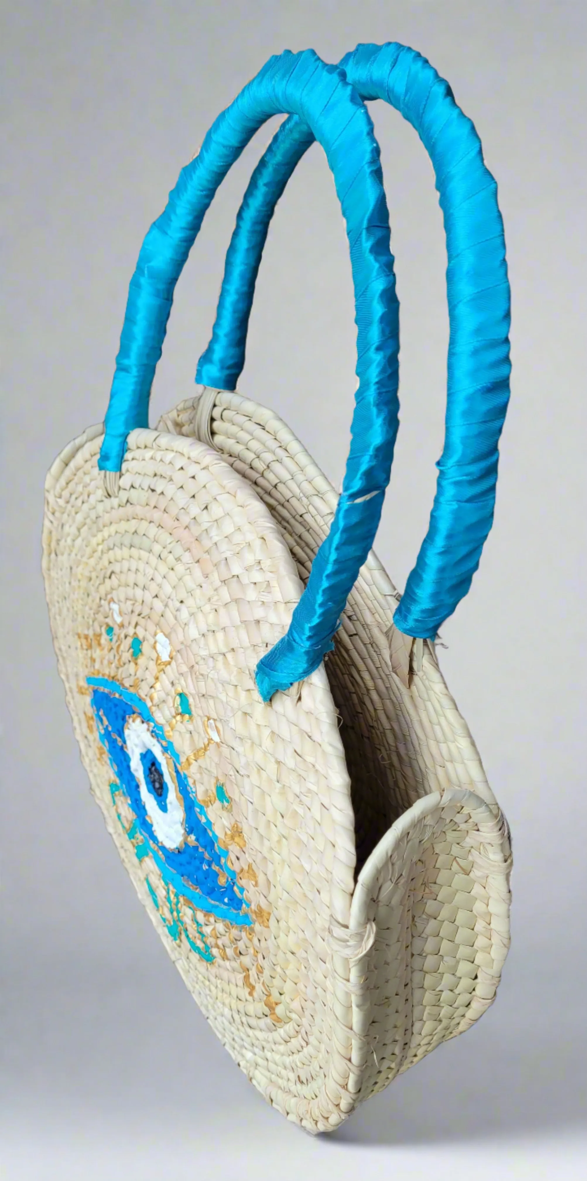 Egyptian EYE palm purse