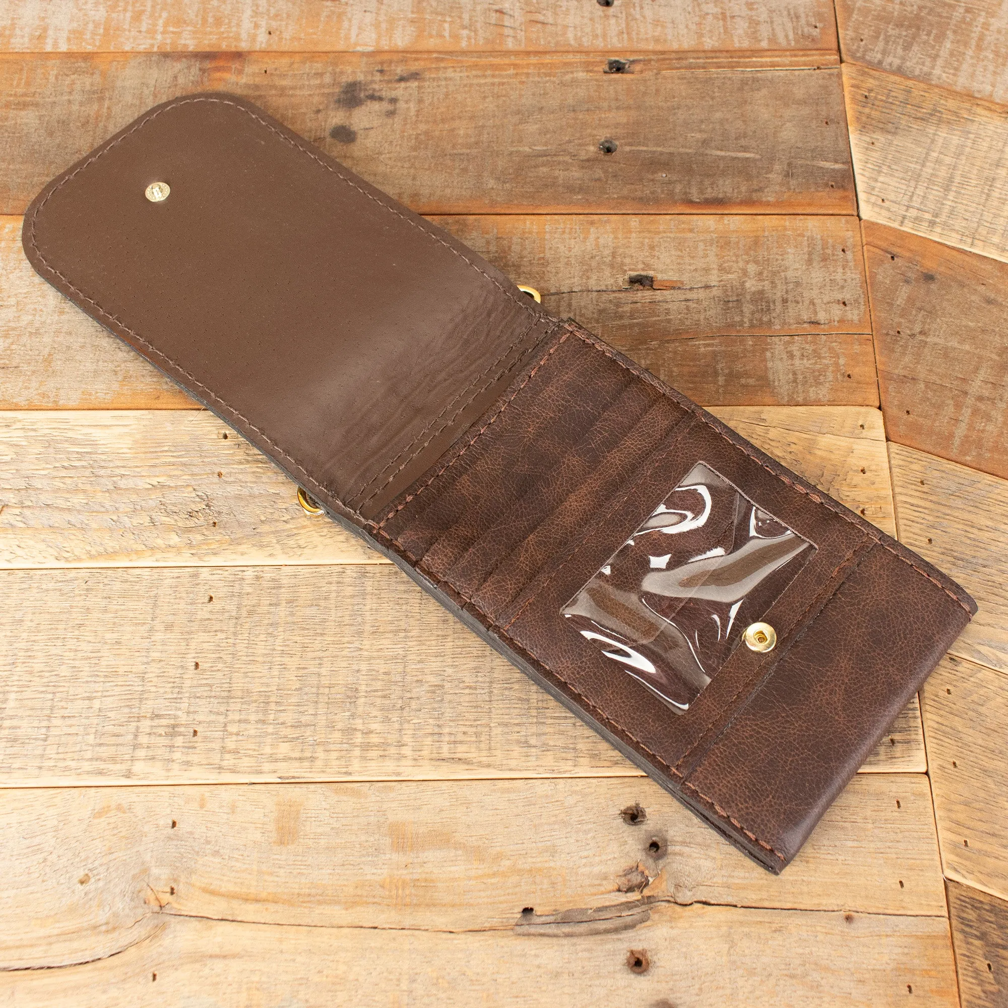 Elephant Brown Phone Purse