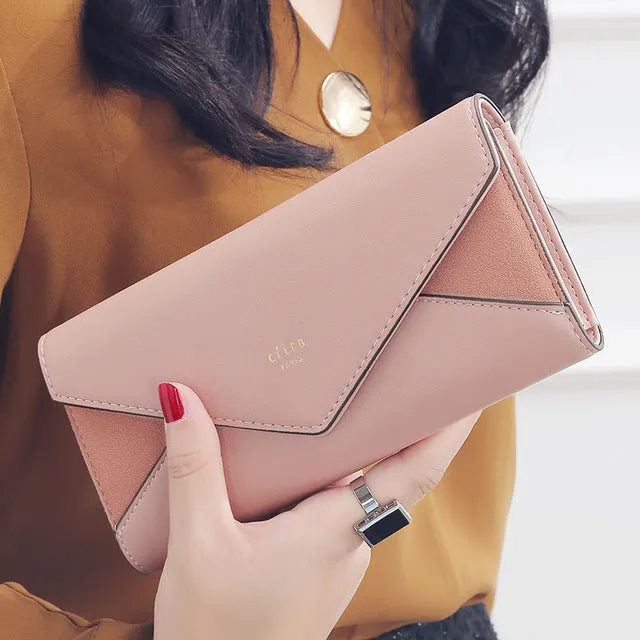 Envelope Designer Clutch Wallet