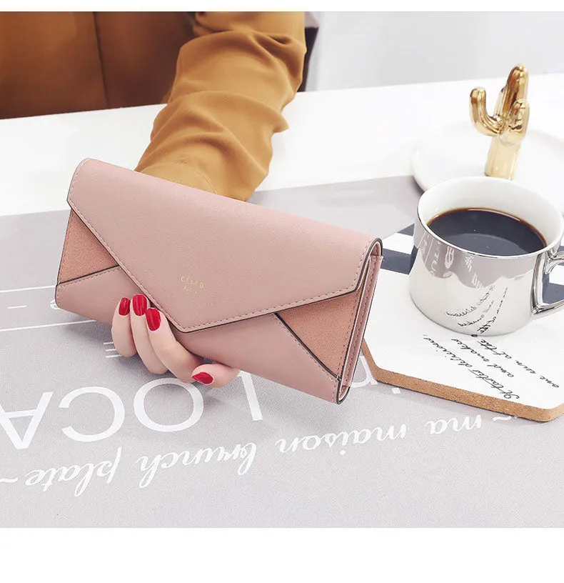 Envelope Designer Clutch Wallet