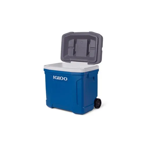 Igloo Latitude Quantum 30 Roller Wheeled Portable Cool Box - Blue