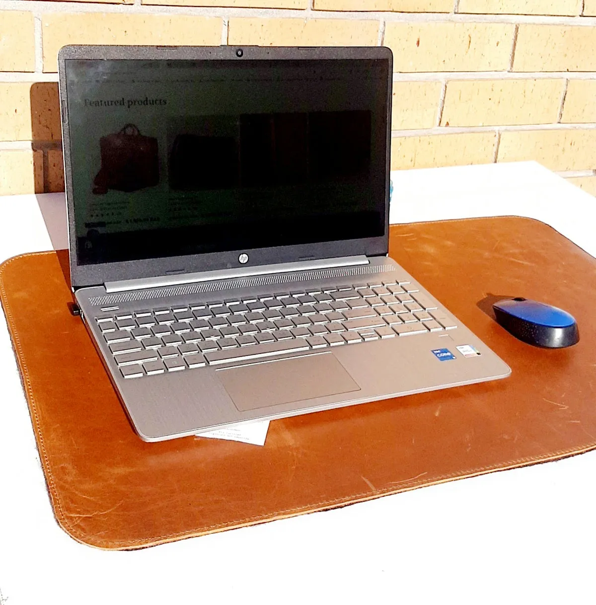 Laptop Leather Mat