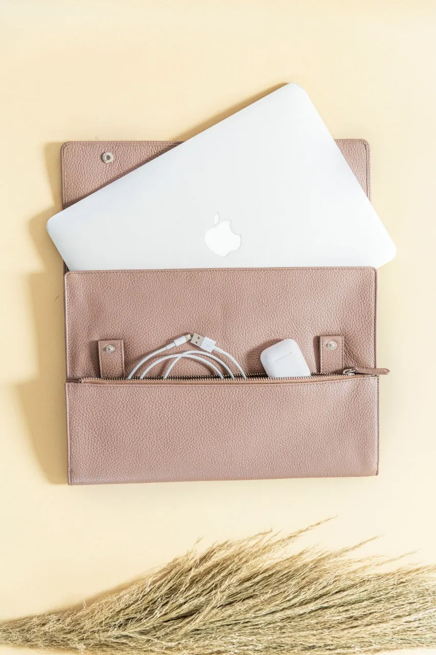 Le Mira 'The Multi' Genuine Leather Laptop Cover