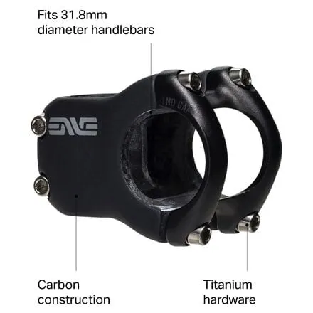 M6 ENVE stem, black