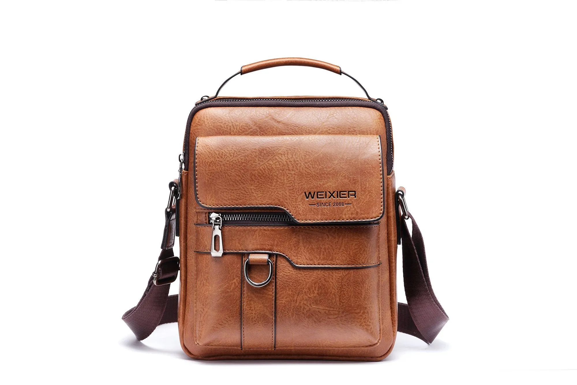 Men’s Shoulder/Satchel Bag - Chestnut (8642)