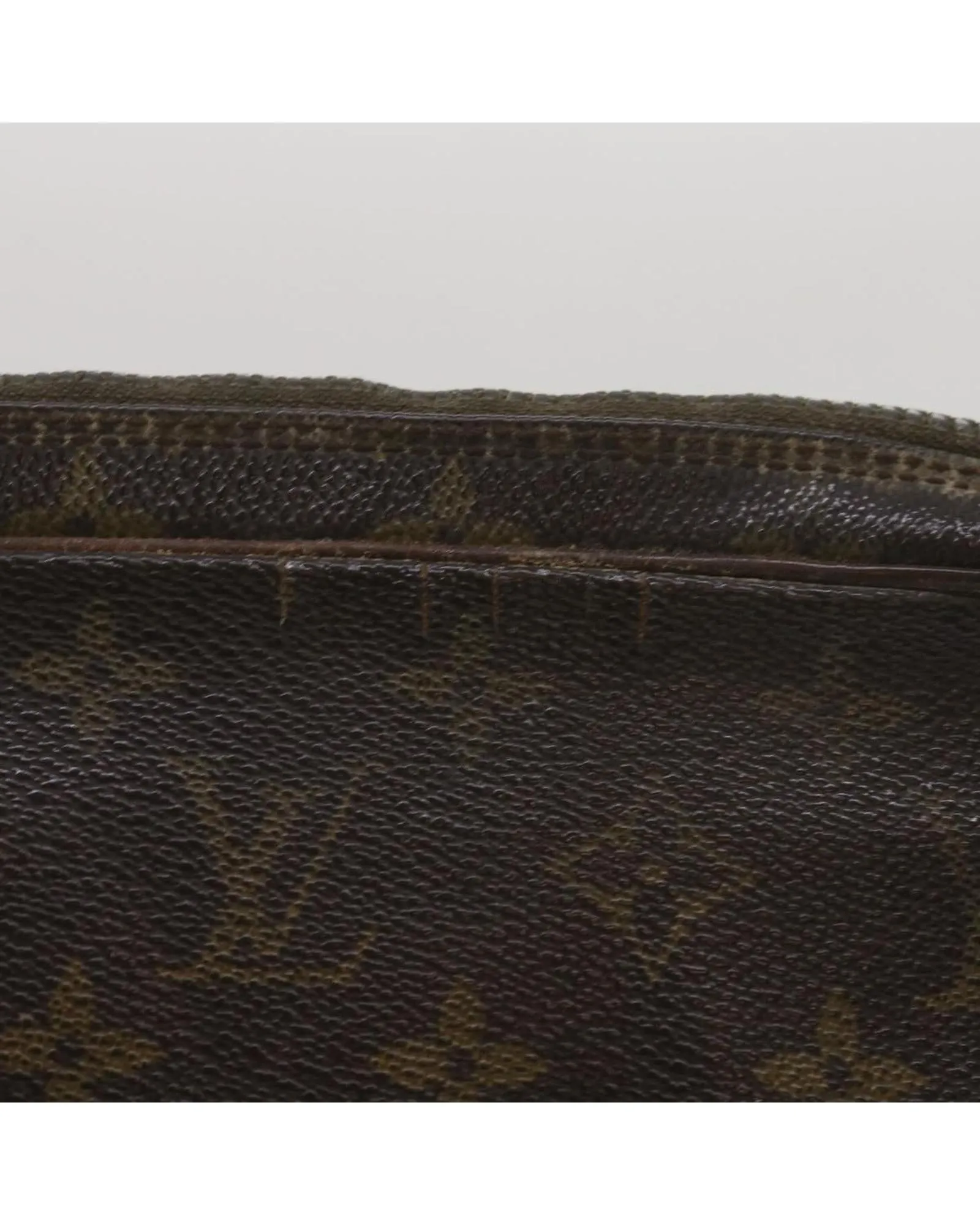 Monogram Canvas Clutch with Removable Wrist Strap