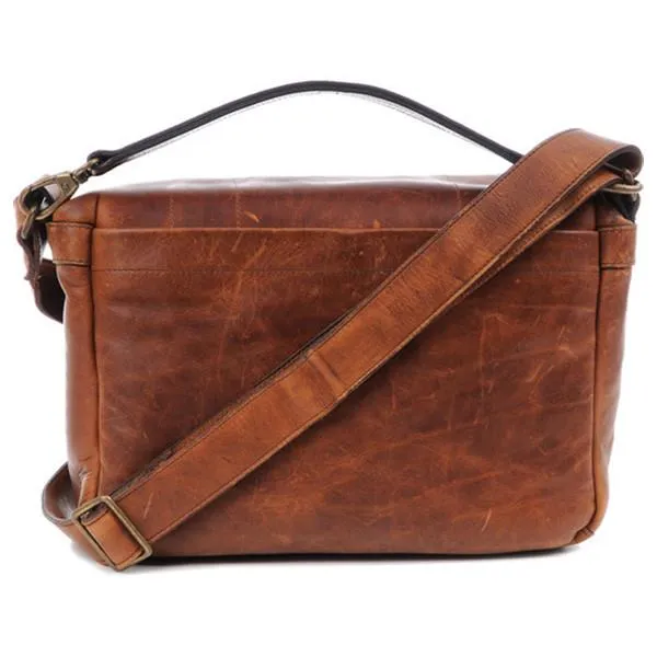 ONA Prince Street Camera and Laptop Messenger Bag - Antique Cognac (ONA5-024LBR)