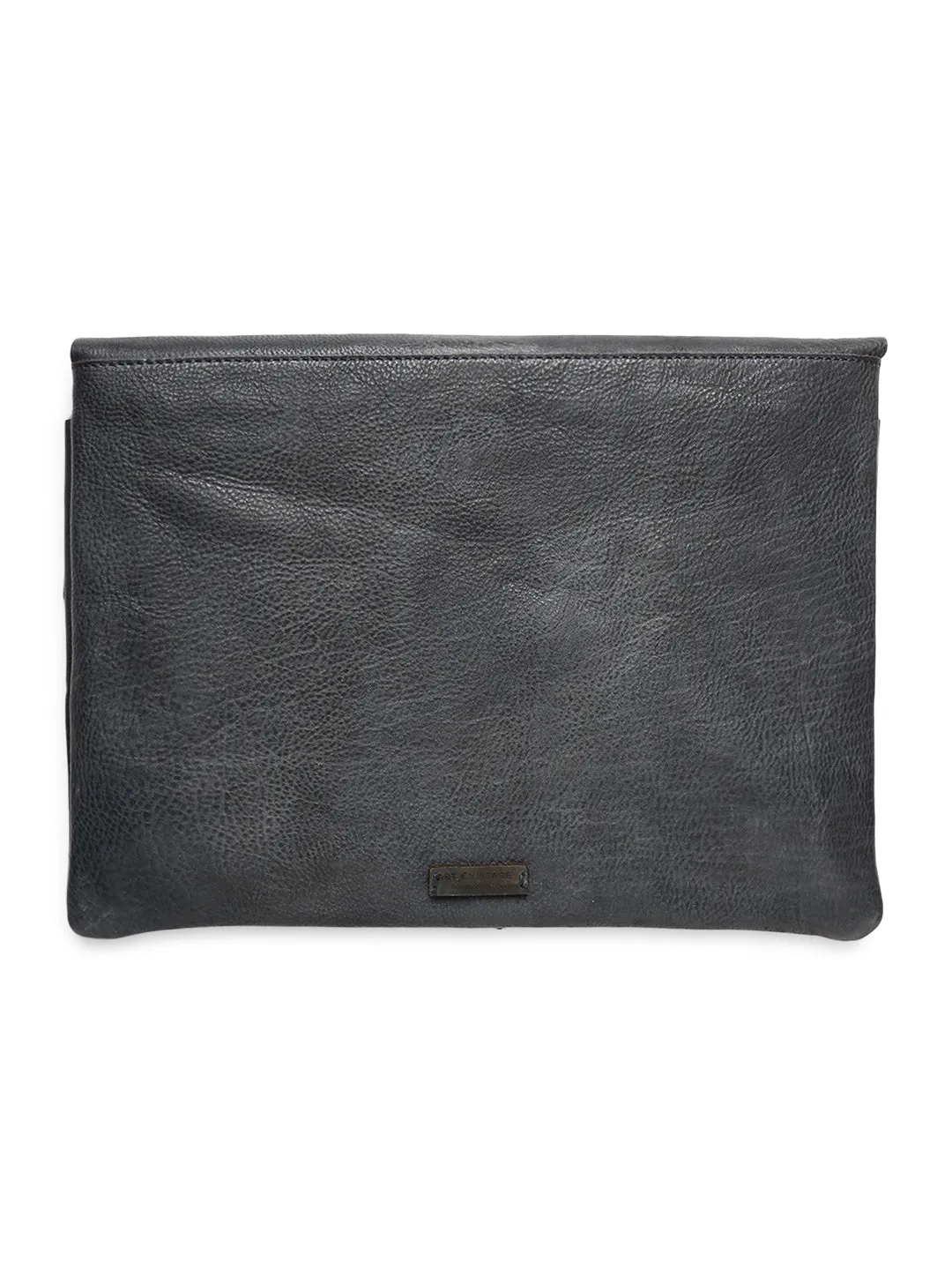 PinnacleHide Black Leather Laptop Sleeves