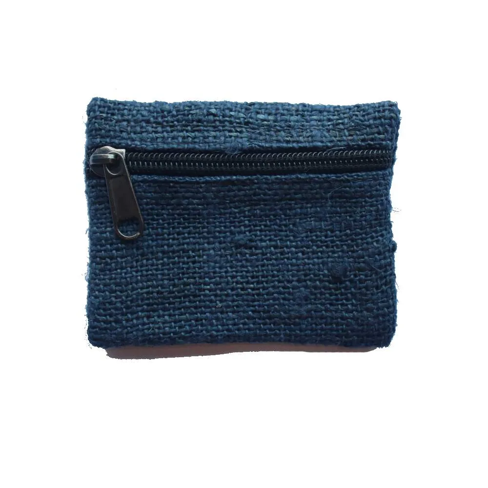 plain hemp coin purse