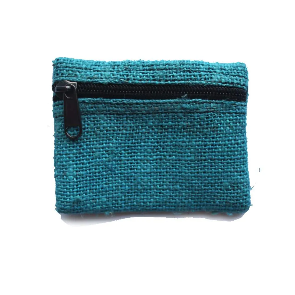 plain hemp coin purse