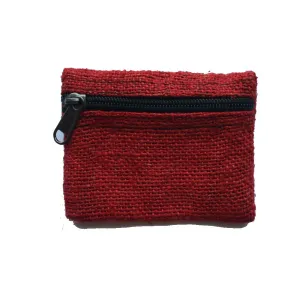 plain hemp coin purse