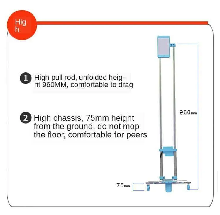 Portable Foldable Push Hand Cart