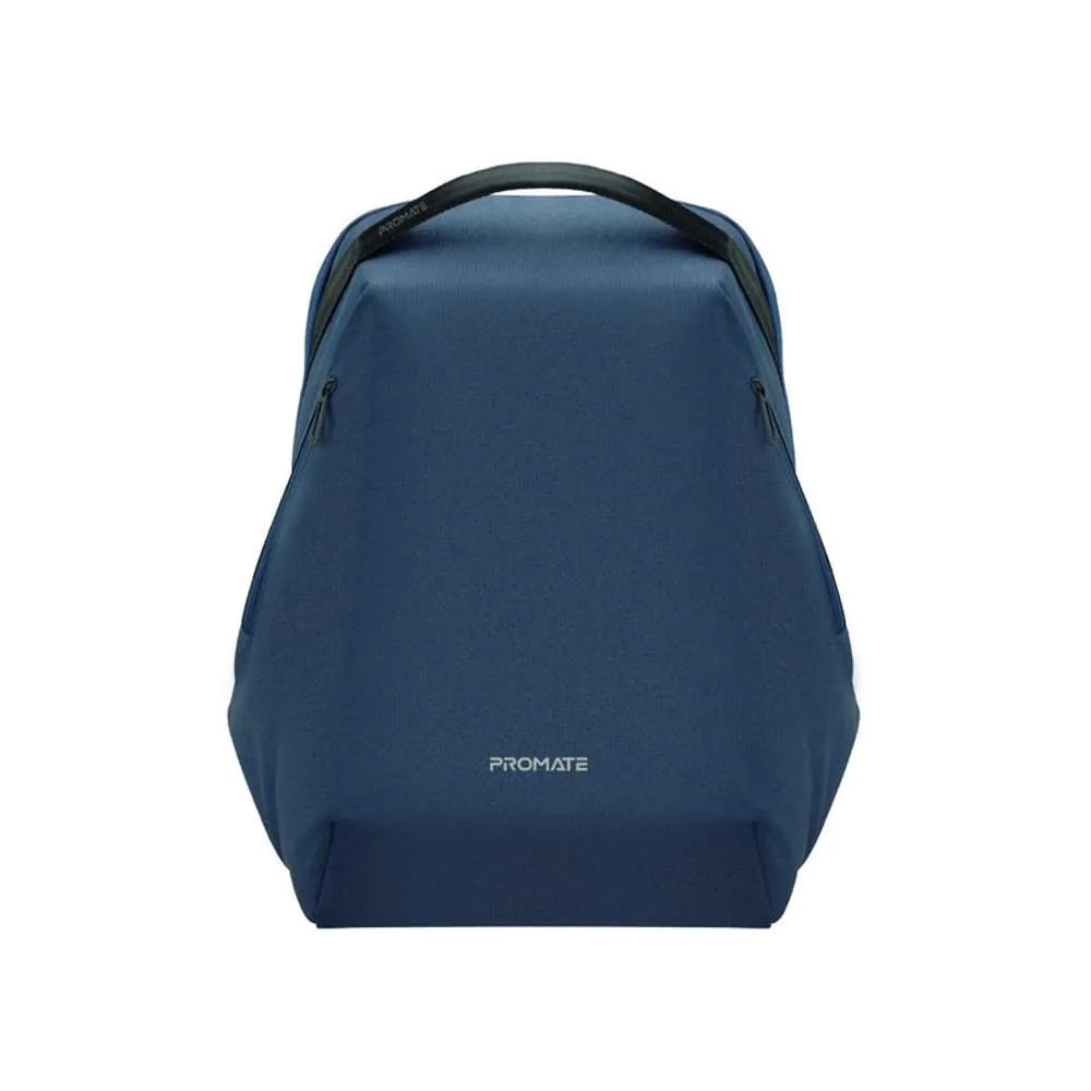 Promate EcoPack 15.6" Lightweight Slim Laptop Backpack Blue