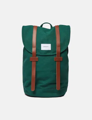 Sandqvist Stig Backpack (Canvas) - Forest Green