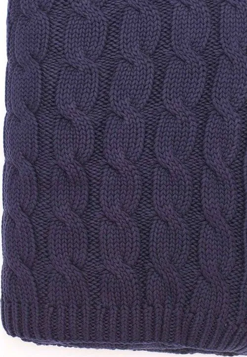 Seafarer's Cable Knit Cotton Throws