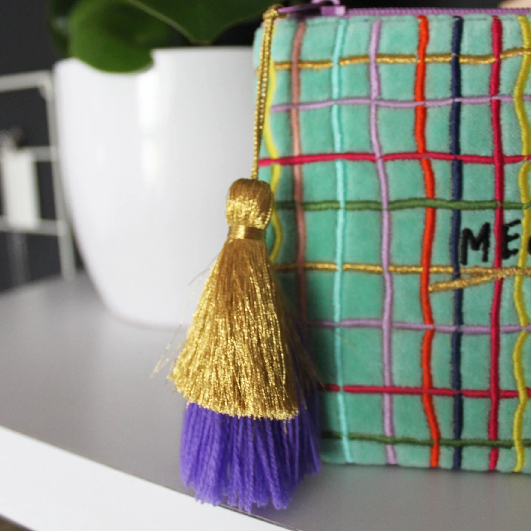 Small Talk Purse 'Medicated, Motivated'