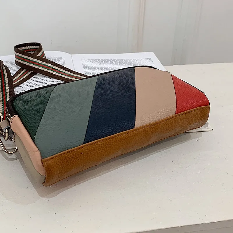 TEEK - Stripe Patchwork Purses