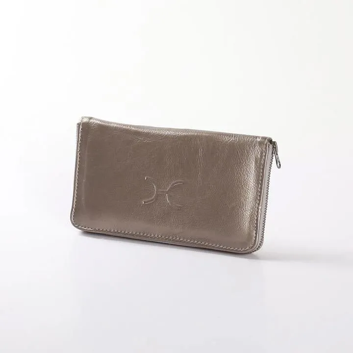 Thandana Ladies Large Wallet Metallic Leather