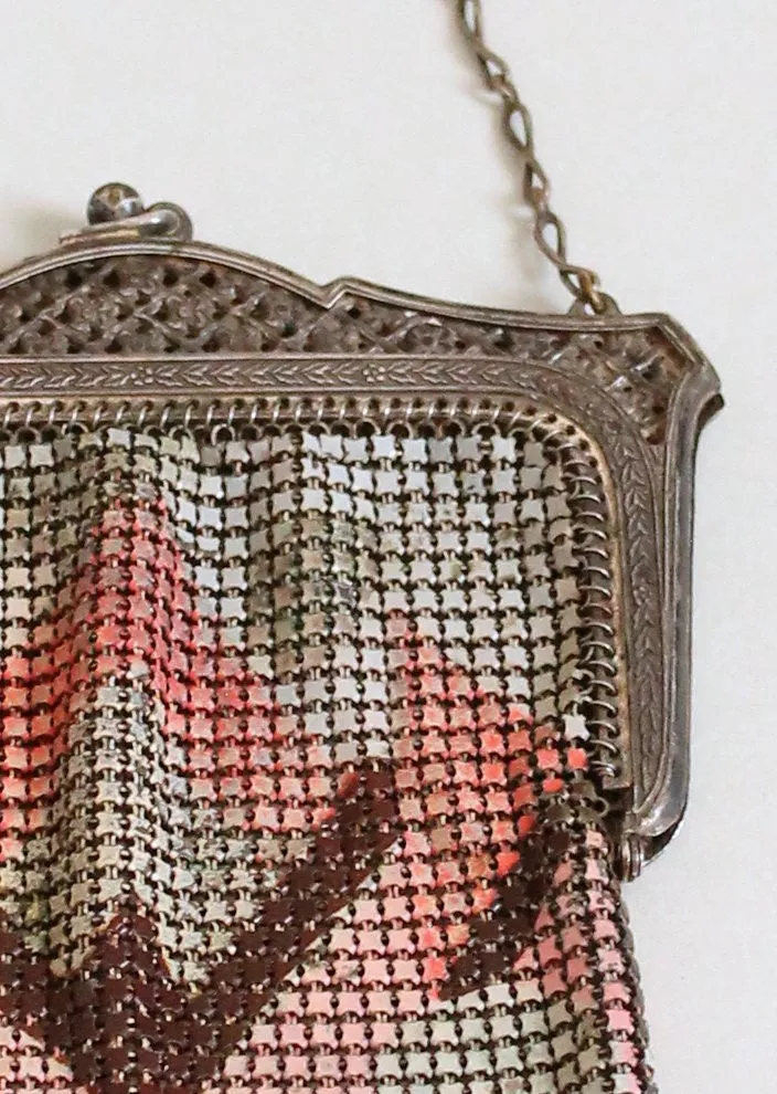 Vintage 1920s Whiting & Davis Mesh Flapper Purse