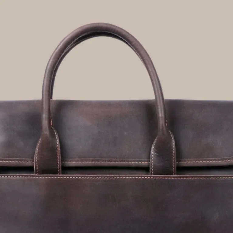 Vintage Genuine Leather Laptop Bags