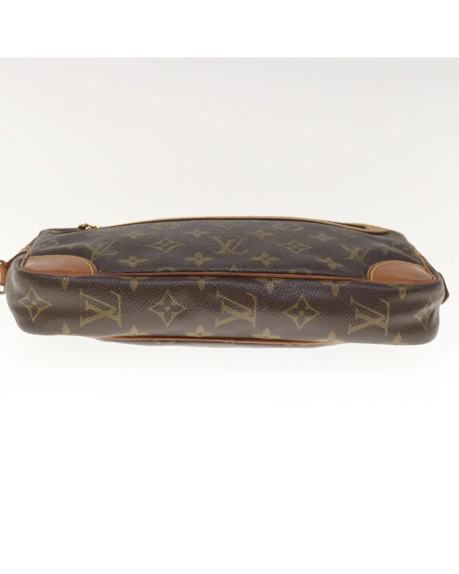 Vintage Monogram Clutch with Dragonne Detail - Authentic Louis Vuitton