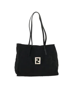 Zucca Canvas Tote Bag Black